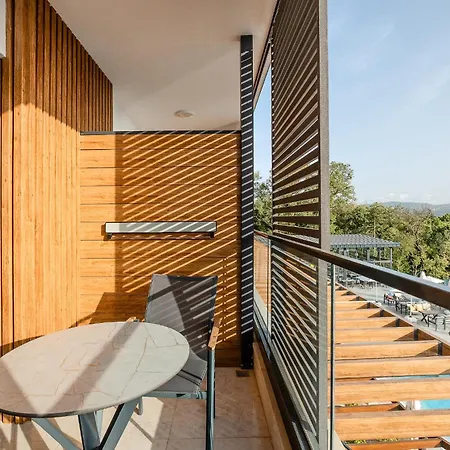 Montenegro Lodge Kavac Room photo A balcony
