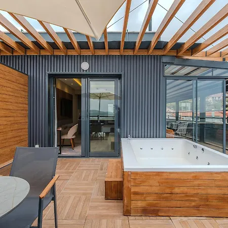 Montenegro Lodge Kavac Room photo A rooftop spa